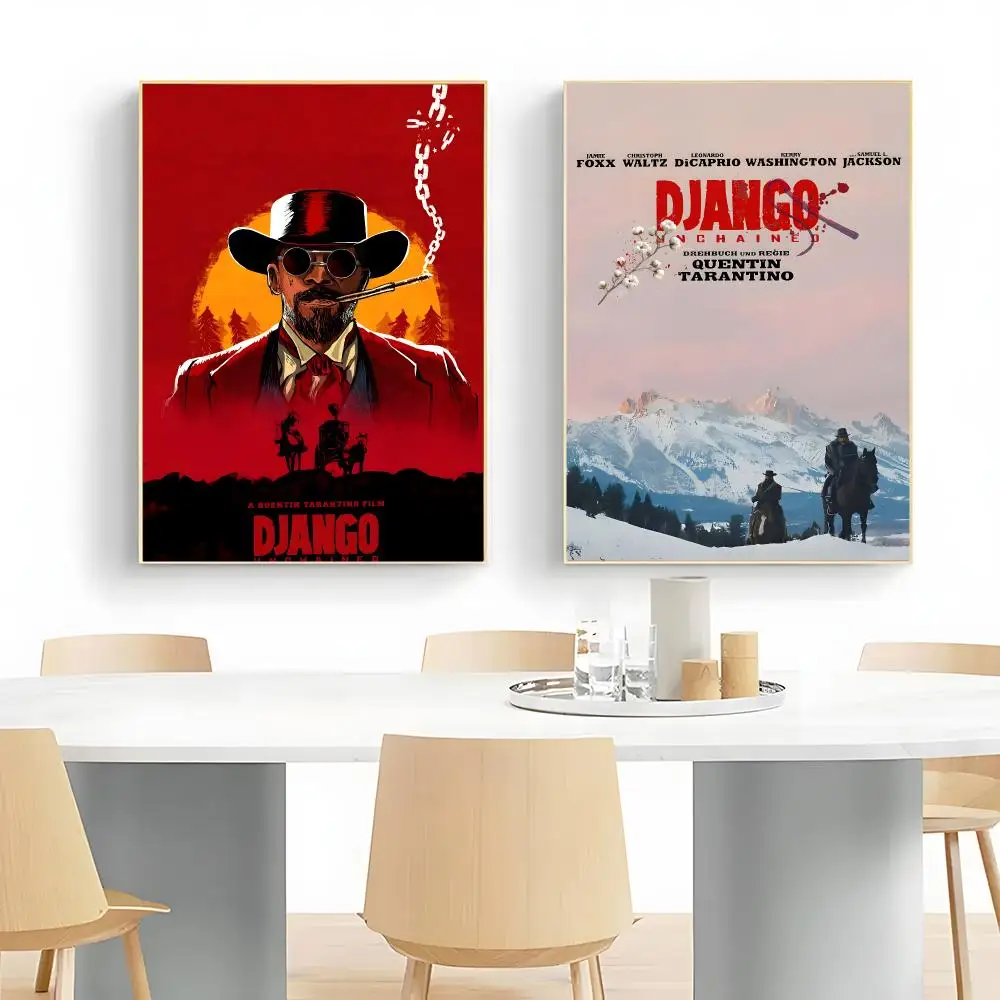 Revenge Movie D-Django Unchained Poster Wall Art Print Decorative Mural Home Decor Gift Unframed