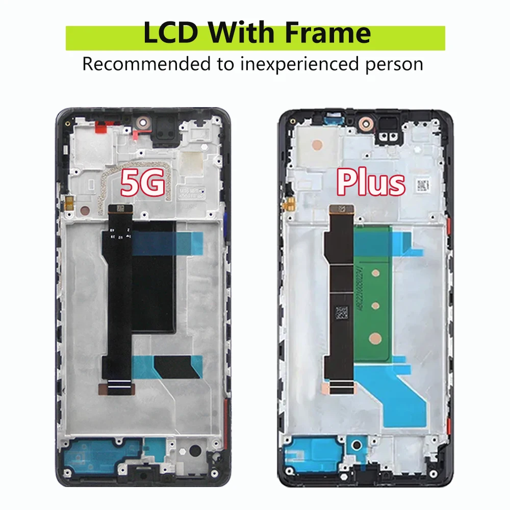 Super AMOLED Note12 Pro 5G LCD display screen For Xiaomi Redmi Note 12 Pro Plus LCD Display with Touch Screen Digitizer Assembly