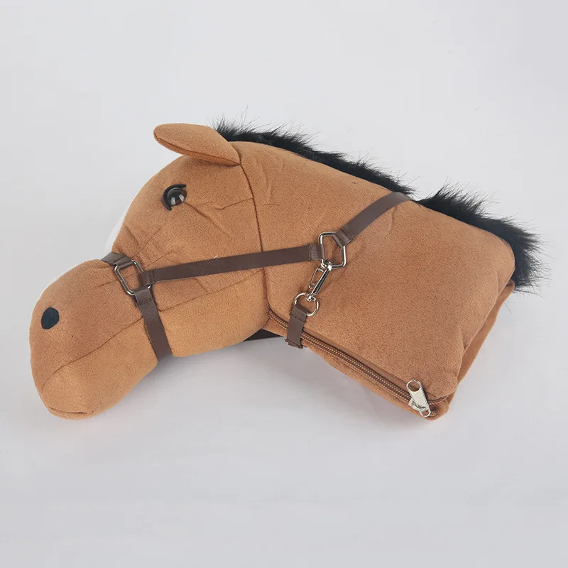 Funda de Animal de Golf con cabeza de caballo, cubierta protectora bonita para palos de Golf, accesorios de Golf