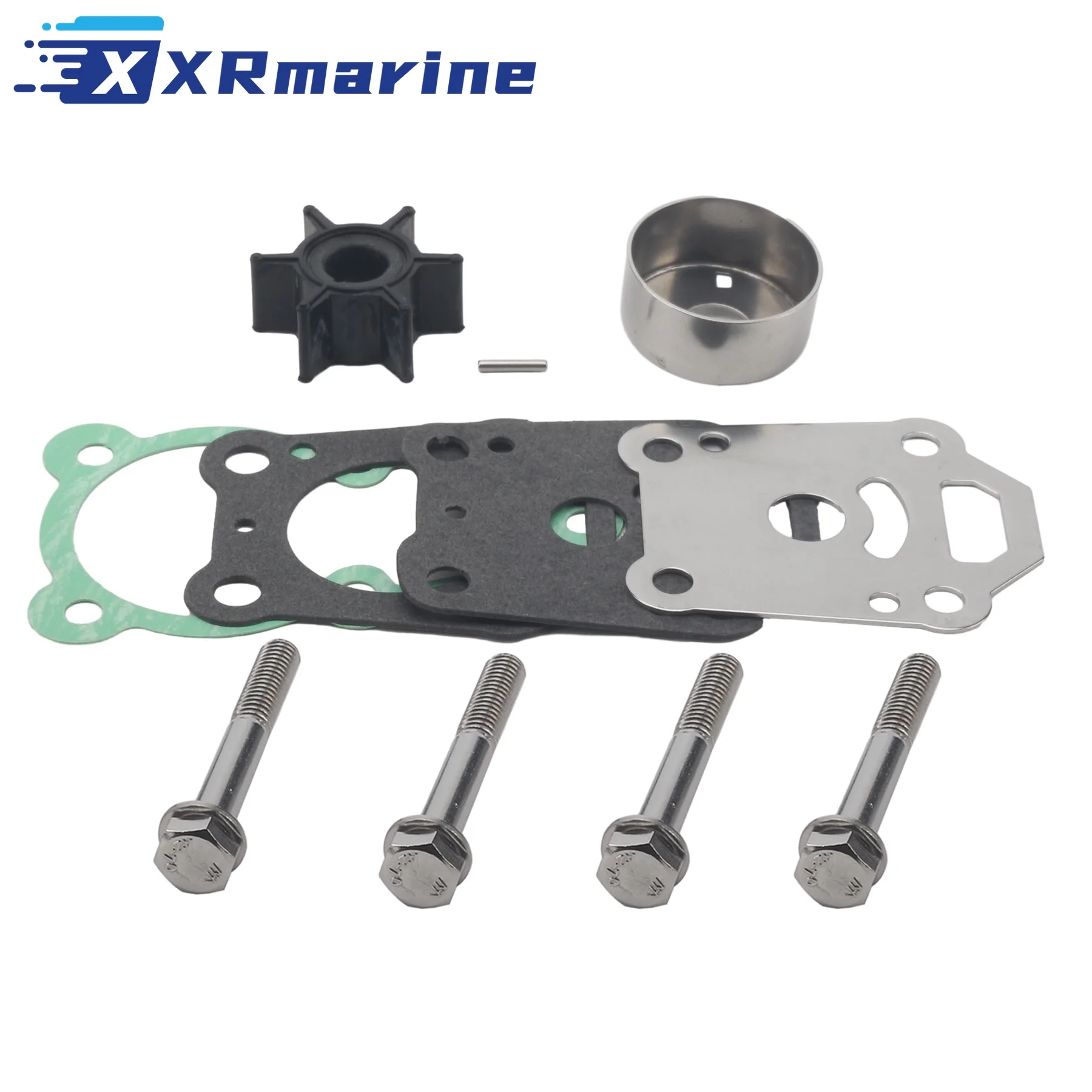 

16159A03 16159A1 Комплект для ремонта водяного насоса для Mercury Mariner Marine, подвесной лодочный двигатель мощностью 4-6 л.с., 8 м 0155395