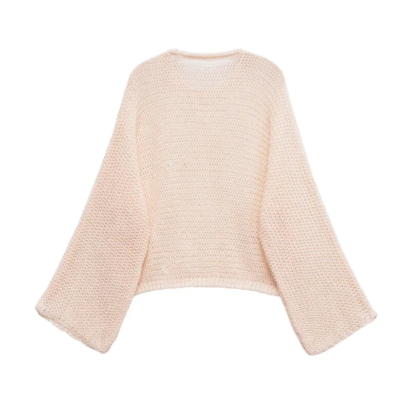 

Loose Long Sve round Ne Knitwear Commute Sle New Summer 2025 Women's Faion Versatile Comfortable Fit Color
