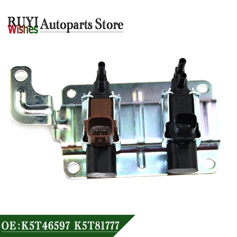 New Intake Manifold Runner Solenoid Valve Vacuum Solenoid For Mazda 3 5 6 CX-7 K5T81777 LF8218741 K5T46597 4M5G-9A500