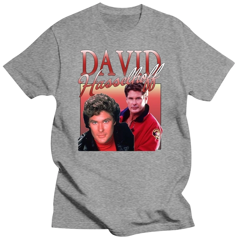 David Hasselhoff T Shirt 90S Homage Mich Vintage Knight Rider Baywatch Night Top Quality Tee Shirt