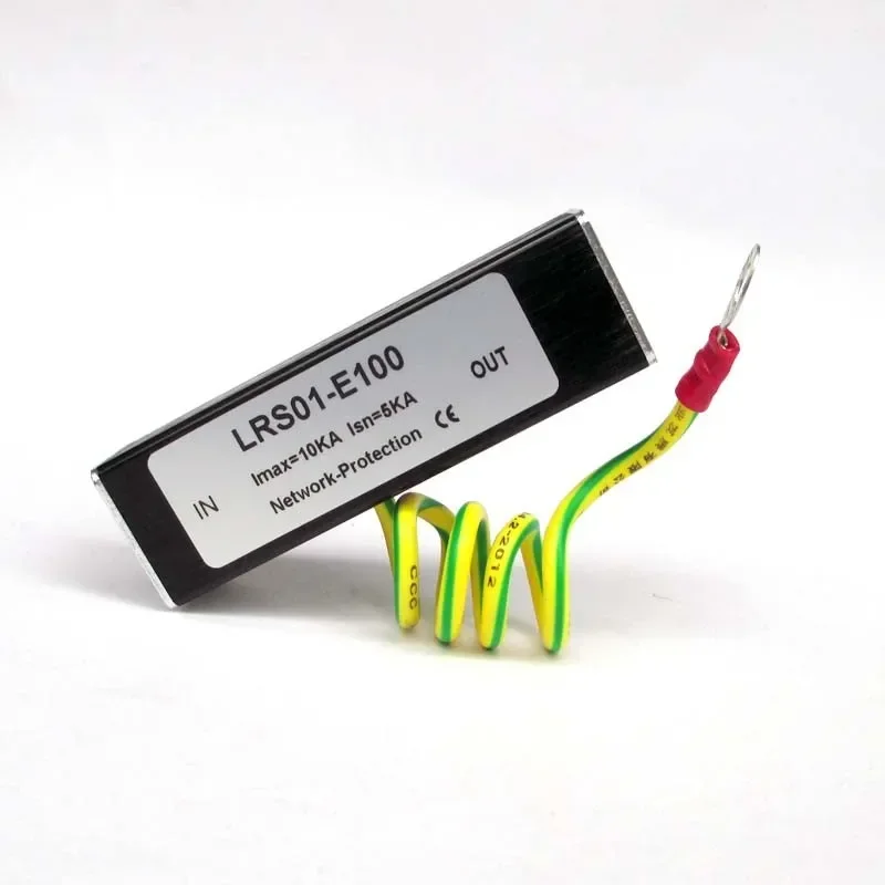 100M 이더넷 네트워크 보호 장치, 낙뢰 차단기, SPD, RJ45 서지 보호기