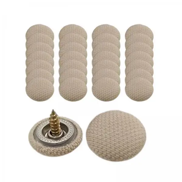 

Car Interior Ceiling Grid Cloth Snap Button Headliner Retainer Buckle Fastening Kit for Auto Roof Maintenance