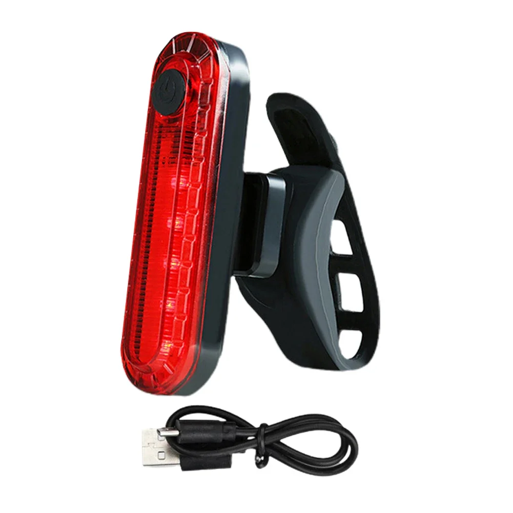 Tail Light Bicycle Tail Light Skillful USB Rechargeable Cycling Tail Light Manufacture Mountain Bicycle Night Cycling