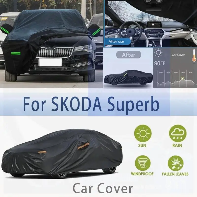 

For Outdoor Protection Full Waterproof Dustproof for SKODA Superb Car Covers