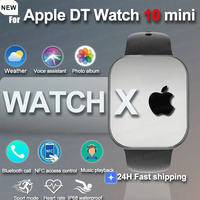 2025New For Apple DT Watch 10 Smart Watch Men HD AMOLED 32GB Memory Music 3D Surround Bluetooth Call Waterproof Smartwatch Woman
