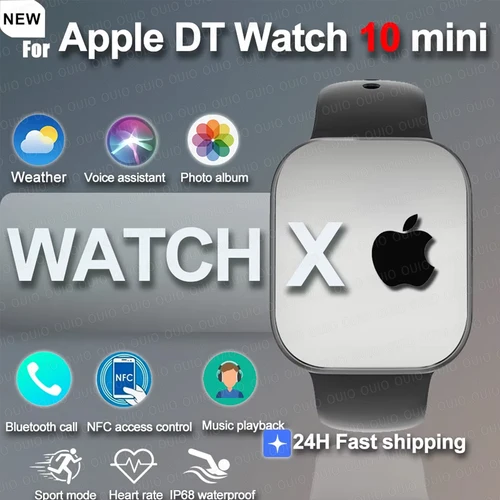 2025New Para Apple Dt Watch 10 Reloj Inteligente Hombres Hd