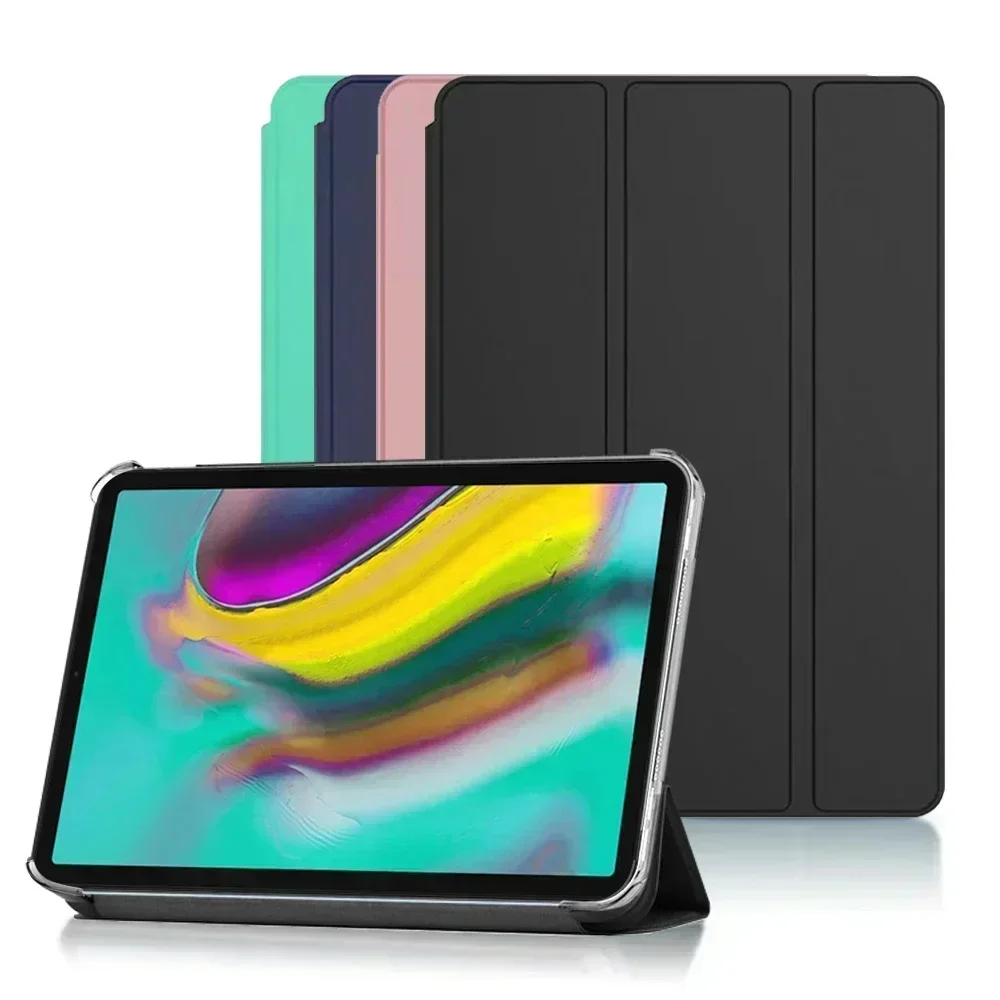 

Cover For Samsung Galaxy Tab S5e 10.5 "SM-T720 SM-T725 S5E 10.5 inch Tablet Case PU Leather Smart Sleep Tri-fold Bracket Cover