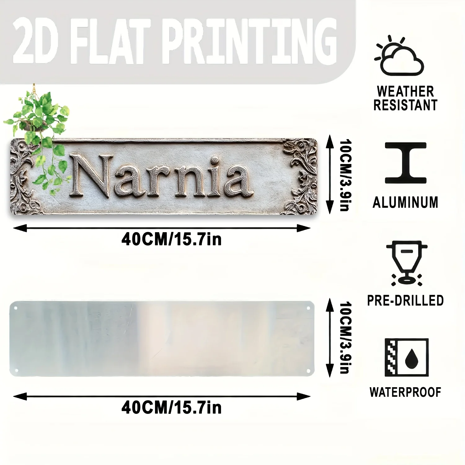 2D Flat, 1pc, 