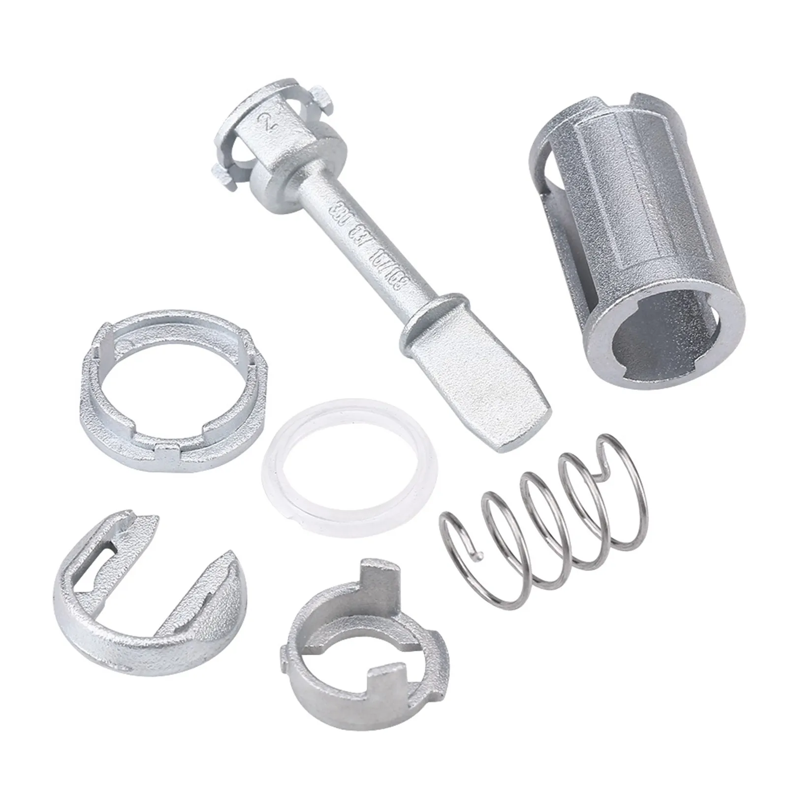 Front Left Right Metal Door Lock Cylinder Barrel Repair Kit 3B0 837 167/168 For VW /Passat /Seat Toledo Leon Arosa /Lupo