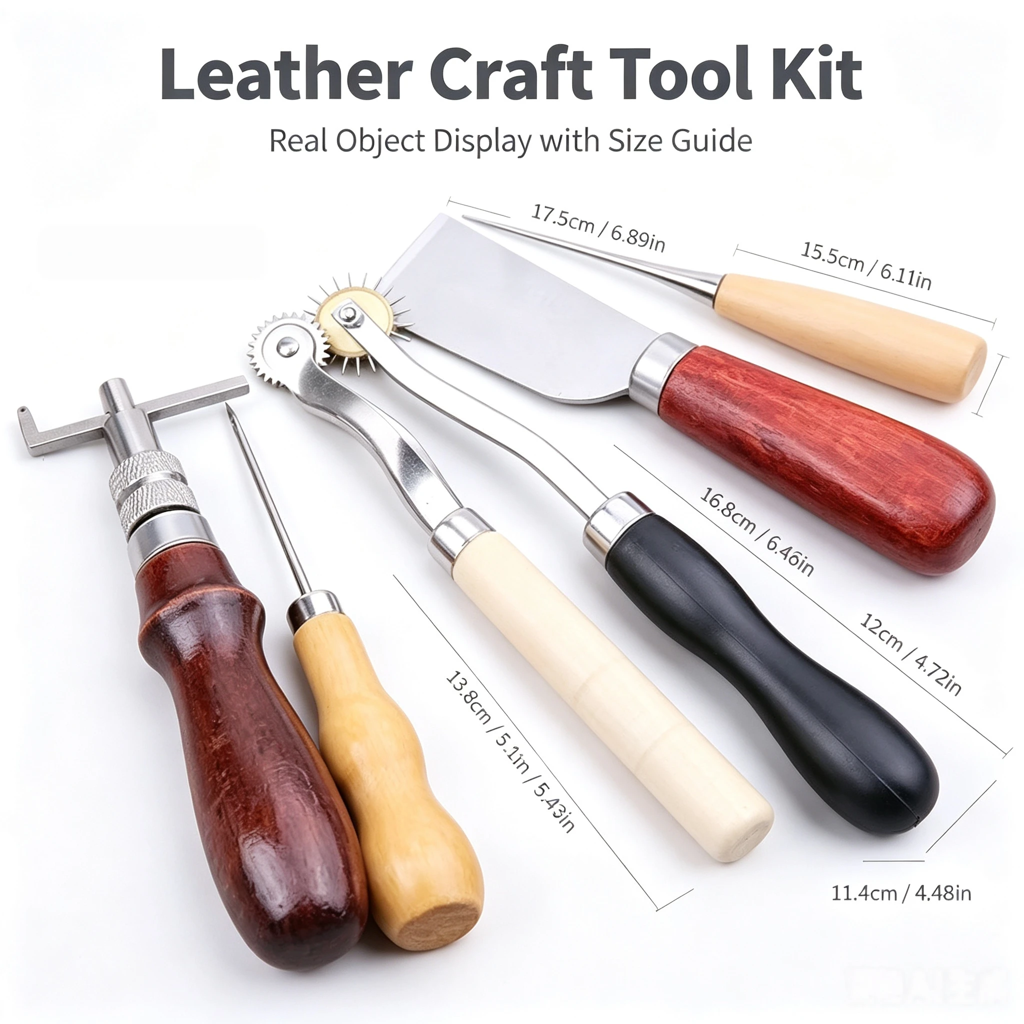 مجموعة أدوات الحرف الجلدية مع  - مراجعة Beginner Leatherwork Kit وسعره