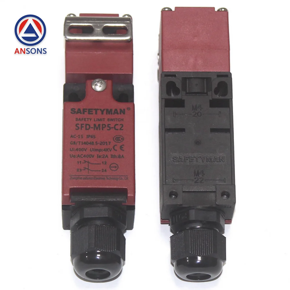 

SFD-MP5-C2 SAFETYMAN Elevator Traction Machine Turning Gear Switch Ansons Elevator Spare Parts