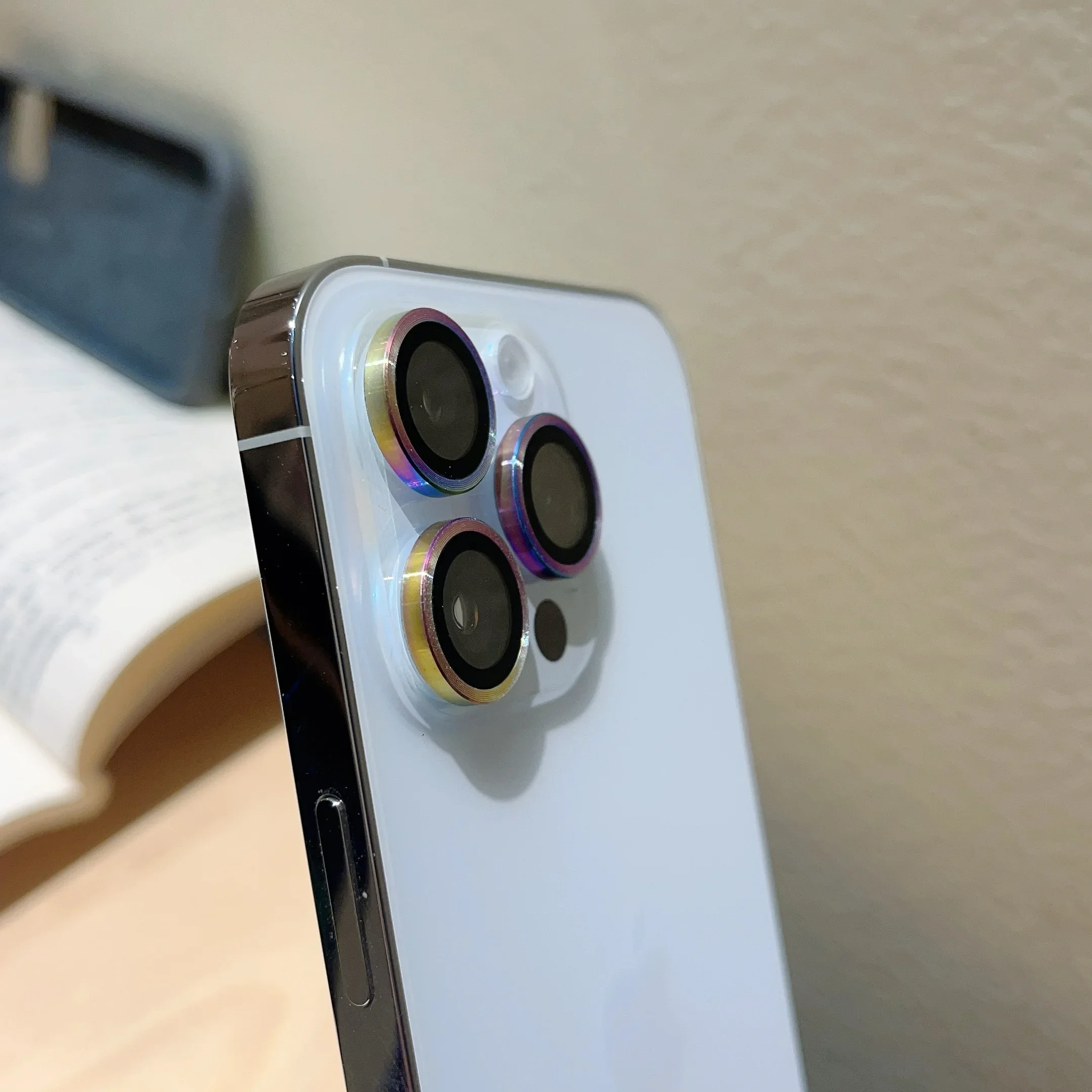 Protecteur d'anneau d'objectif, Film en verre trempé 9H pour IPhone 16 15 14 Plus 13 12 11 Pro Max, couvercle de protection d'objectif complet, 2-3 pièces