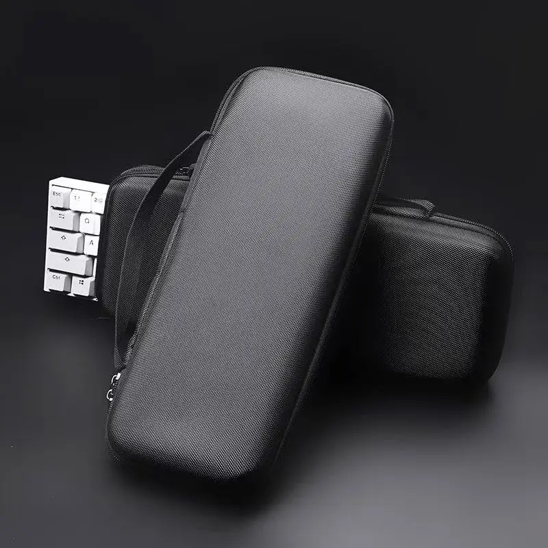 Dustproof Water-Resistant Mechanical Keyboard Case Storage Bag - EVA Hard Shell Fits 61/68/75%/TKL/98%/Full-Size Keyboards