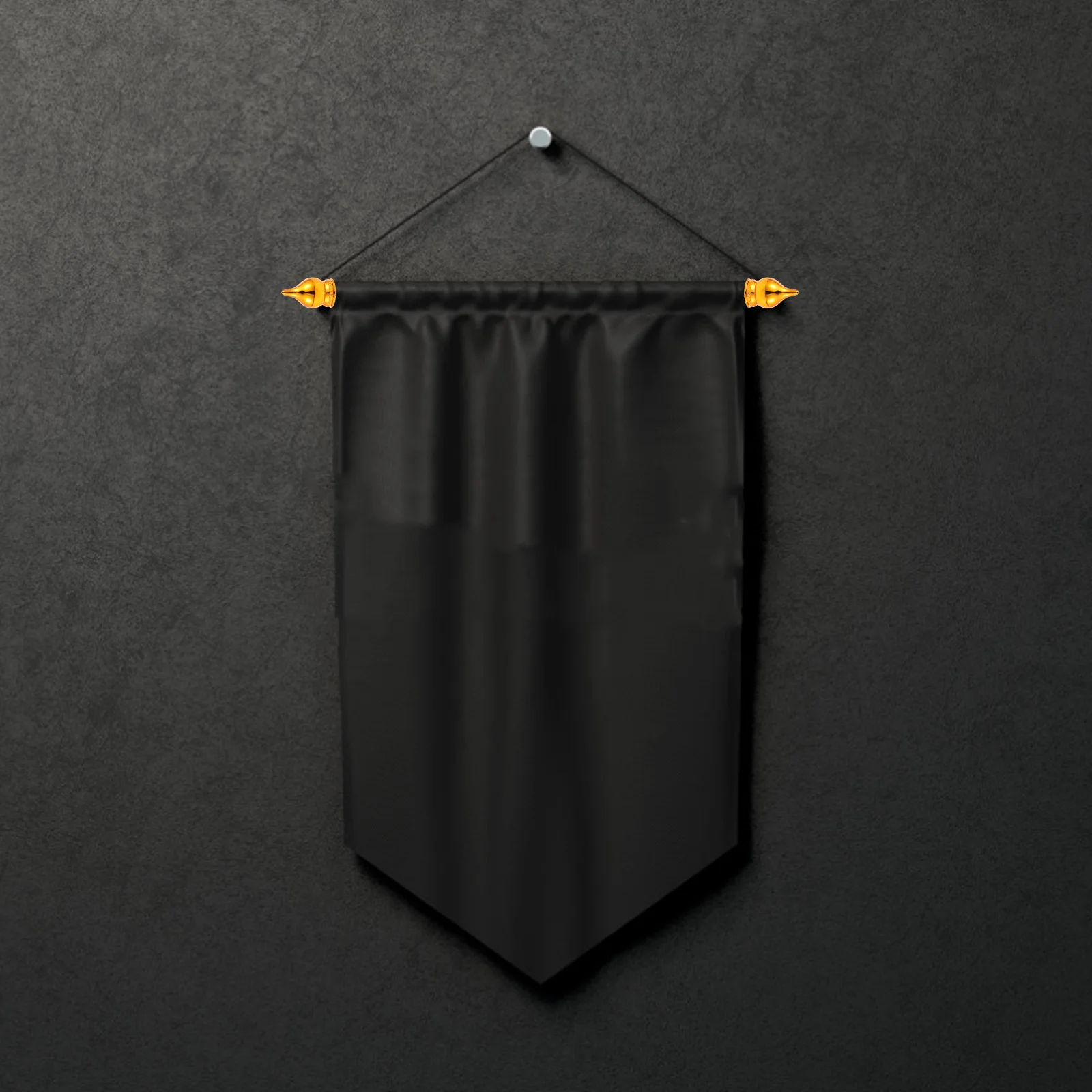 

10pcs Gold Plated Flag Elegant Durable Finial For Flagpole Garden Ceremony Decoration Flagpole Topper Ornament Pennants Topper