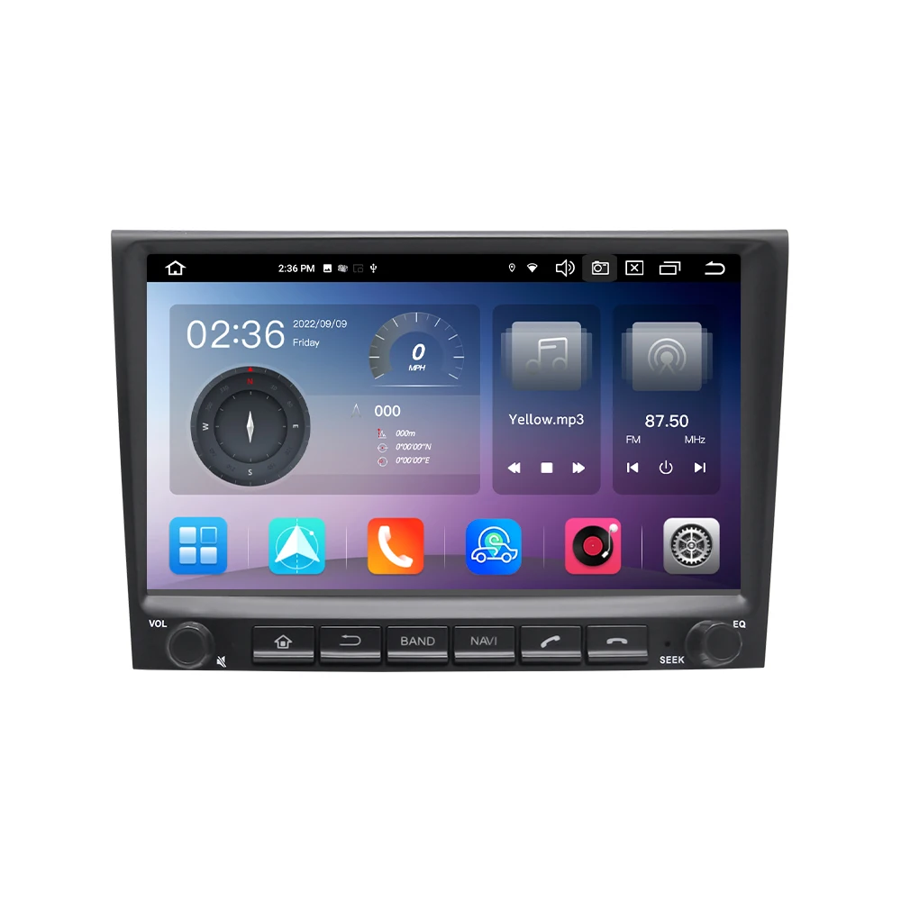 High qualityAndroid 13.0 4G+64G/8G+128G GPS 4G WiFi Carplay 8''7862 Car Media Radio for   Cayman 987 997 Facelift 2005-201