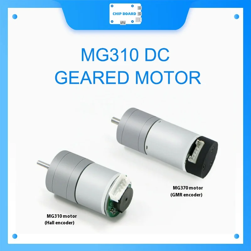 

MG310 DC Geared Motor Motor with AB Phase 500 Wire High Precision GMR Encoder MG370
