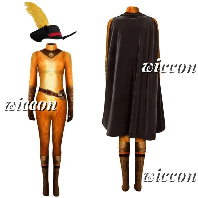 أزياء كوسبلاي للكبار للأطفال على شكل قطة في أحذية بدلة كوسبلاي نيسيي للجنسين بدلة بذلة عباءة ملابس الهالوين