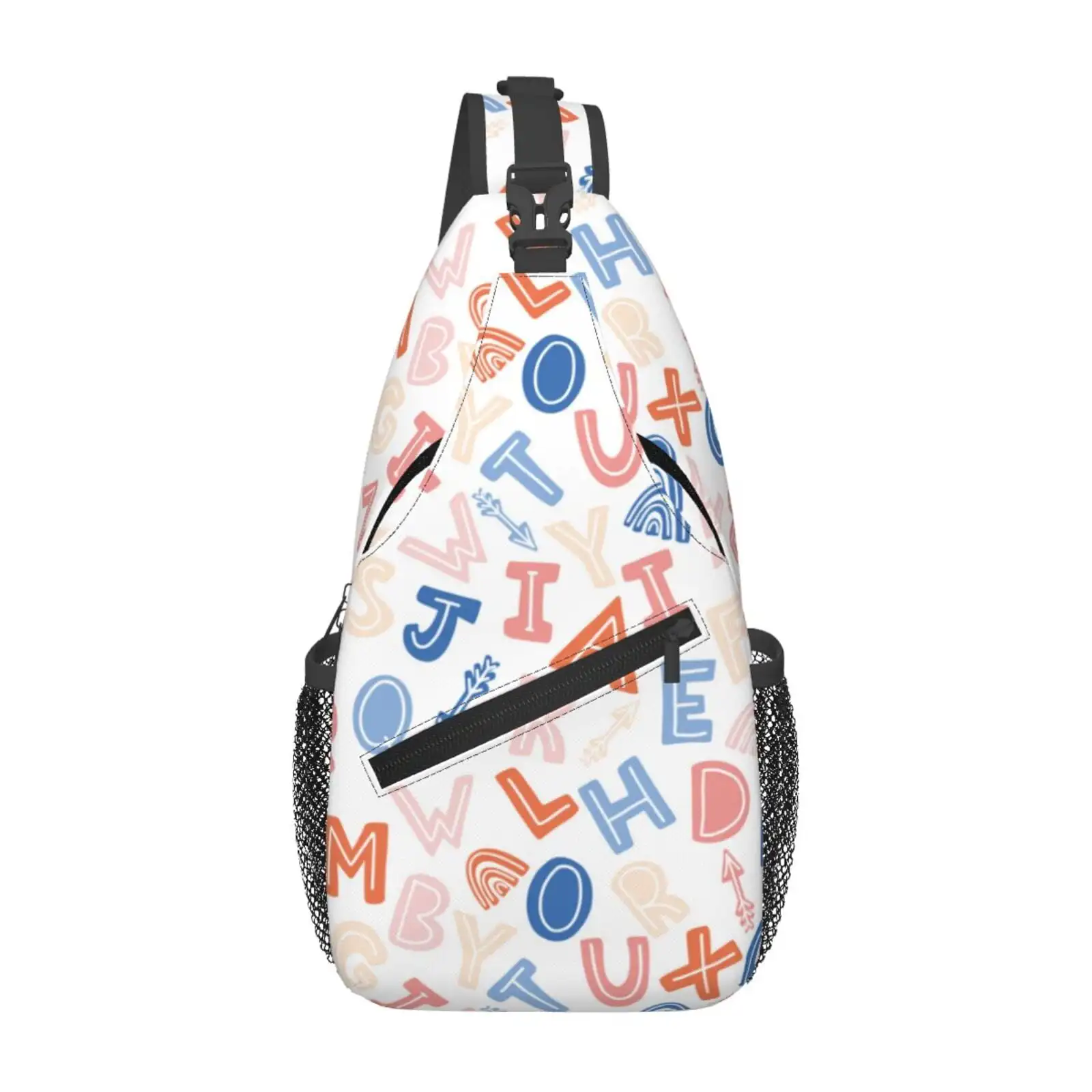 

Сумка-слинг для мужчин, поясная сумка с скандинавским алфавитом, сумки через плечо, нагрудная сумка, маленькая спортивная сумка, противоугонная сумка через плечо