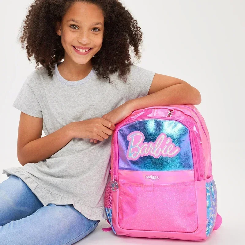 Genuine Australia smigle Barbie bambini studente borsa da scuola cancelleria portapenne borsa da pranzo zaino a doppia spalla regalo per ragazza