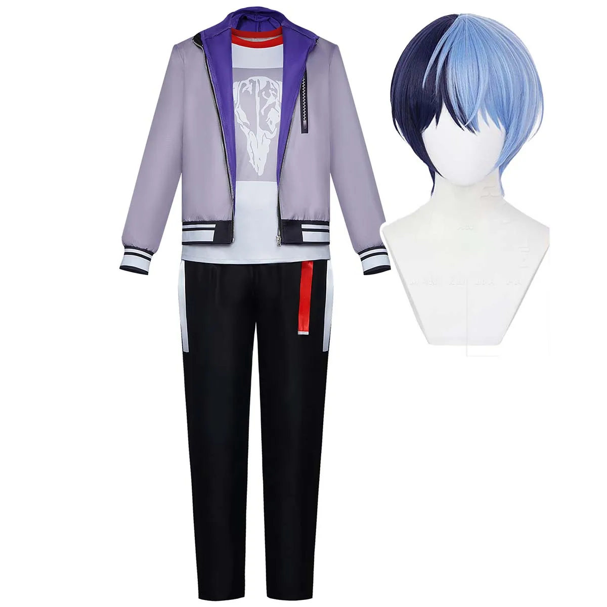 Herren Halloween-Party-Outfits Project Sekai Colorful Stage Feat Aoyagi Toya Cosplay-Kostüm