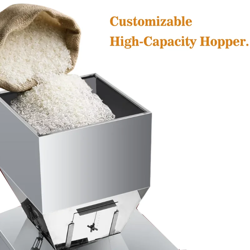 Powder & Granule Quantitative Automatic Weighing Filling Packing Machine, 10–1000g Kitchen Packaging Equipment