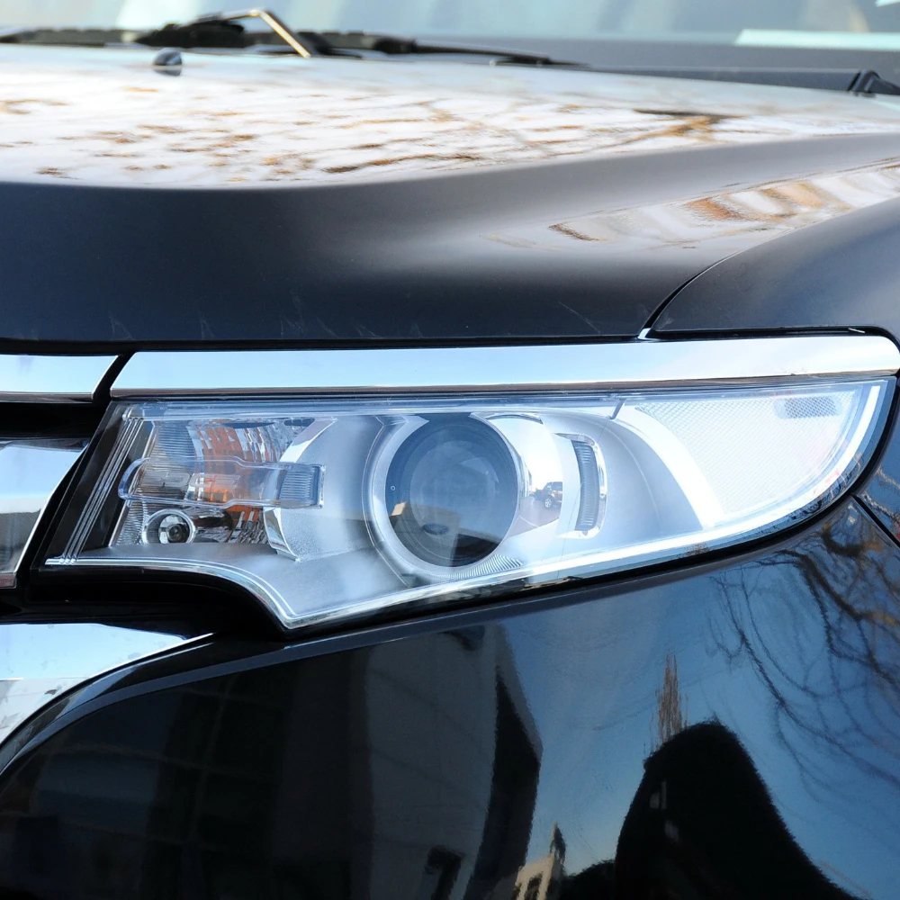 Headlamp Shell Lens Plexiglass For Ford Edge 2009 2010 2011 2012 2013 2014 Front Headlight Cover Transparent Shade Lampshade view 6