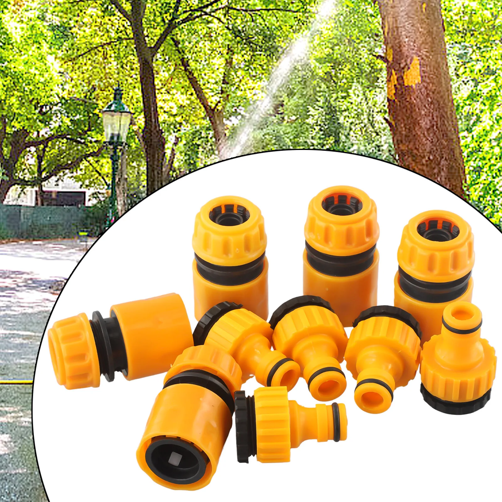 

10pcs Graden Hose Water Tap Threaded Connector Faucet Adapter Quick Connectors Garden Watering Supplies Accessory