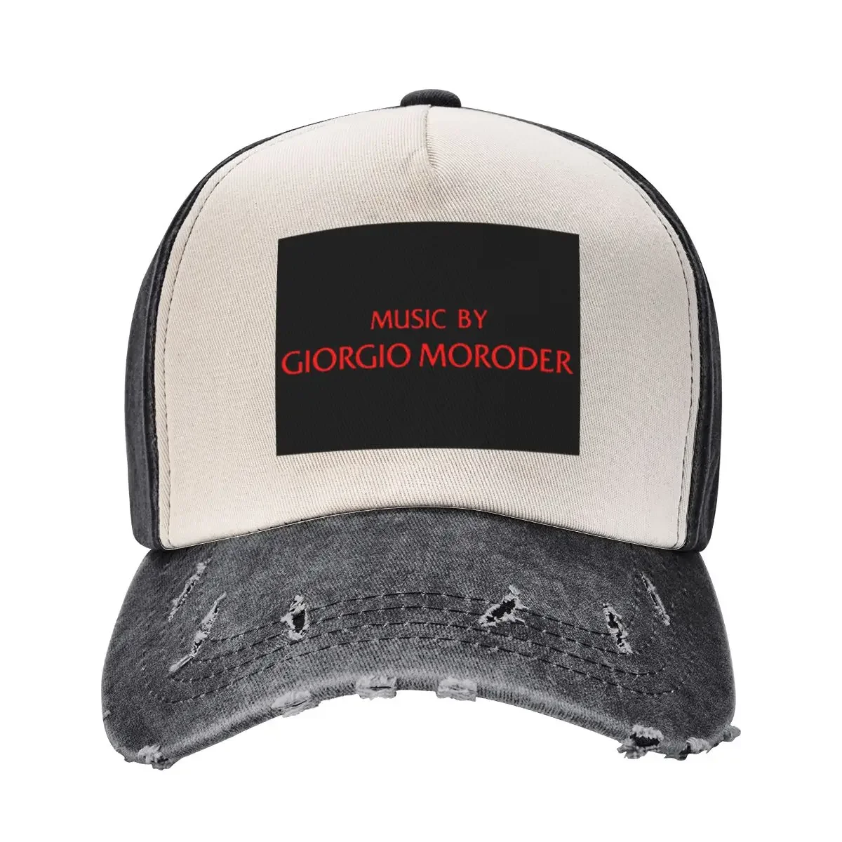 MUSIC BY Giorgio Moroder Baseball Cap Sun Cap Cosplay Military Tactical Cap Men Caps Women's