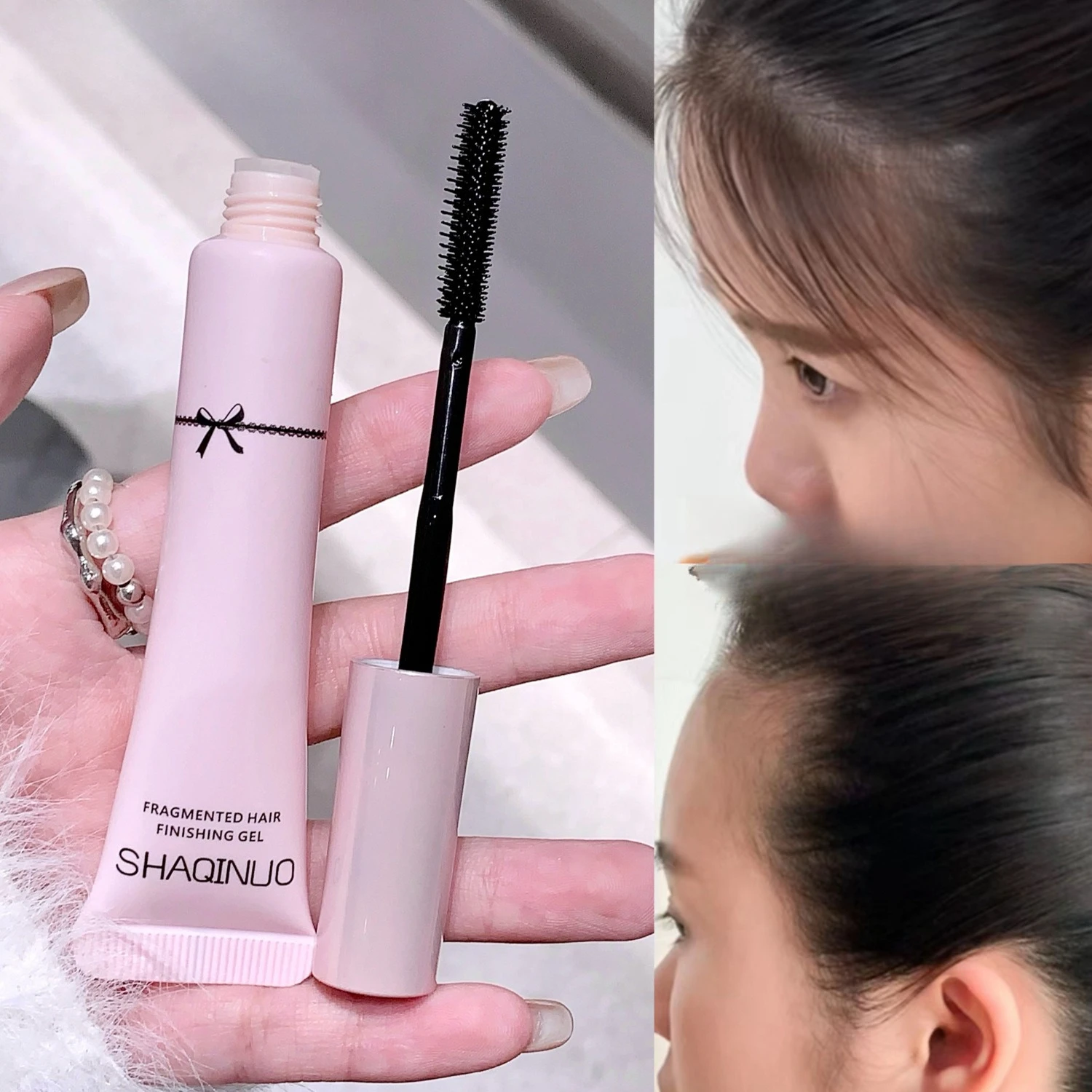 Hair Finishing Gel Natural Styling Jelly Paste Long Lasting High Quality Product for Taming Bangs and Flyaway Hair