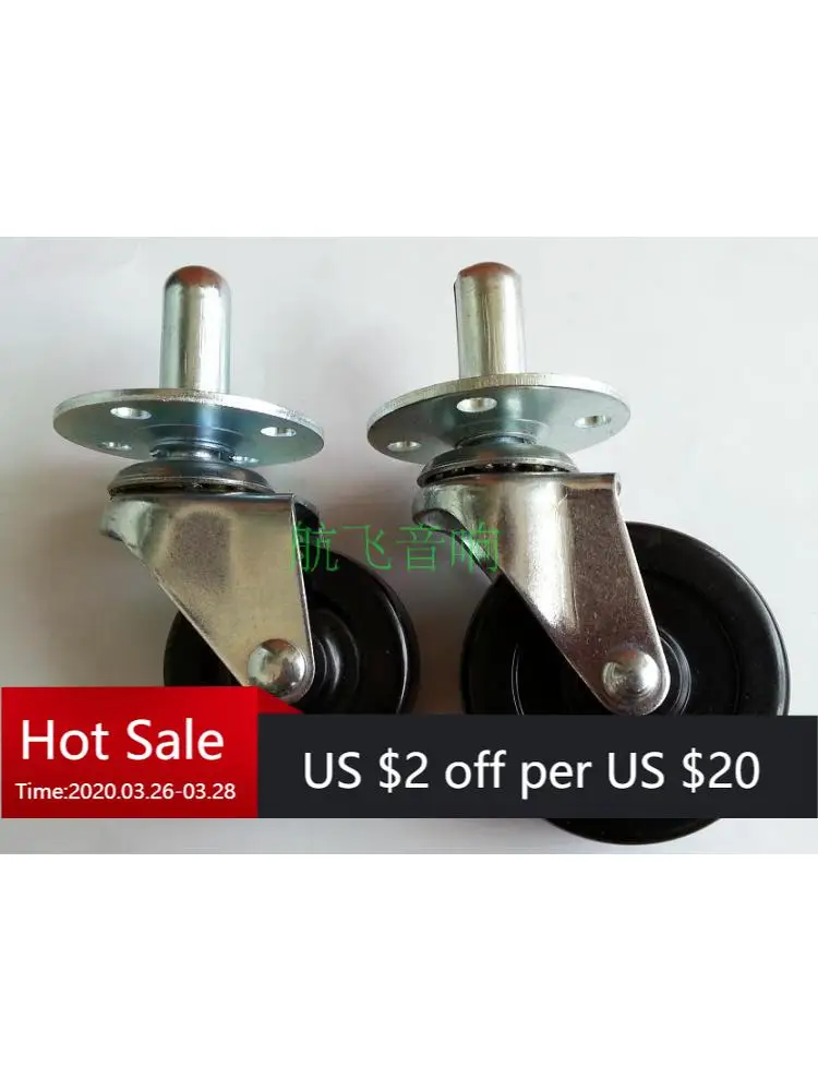 

4 Pcs/lot Audio Universal Wheel/stage Speaker Casters & Chassis Roller Moving Wheels