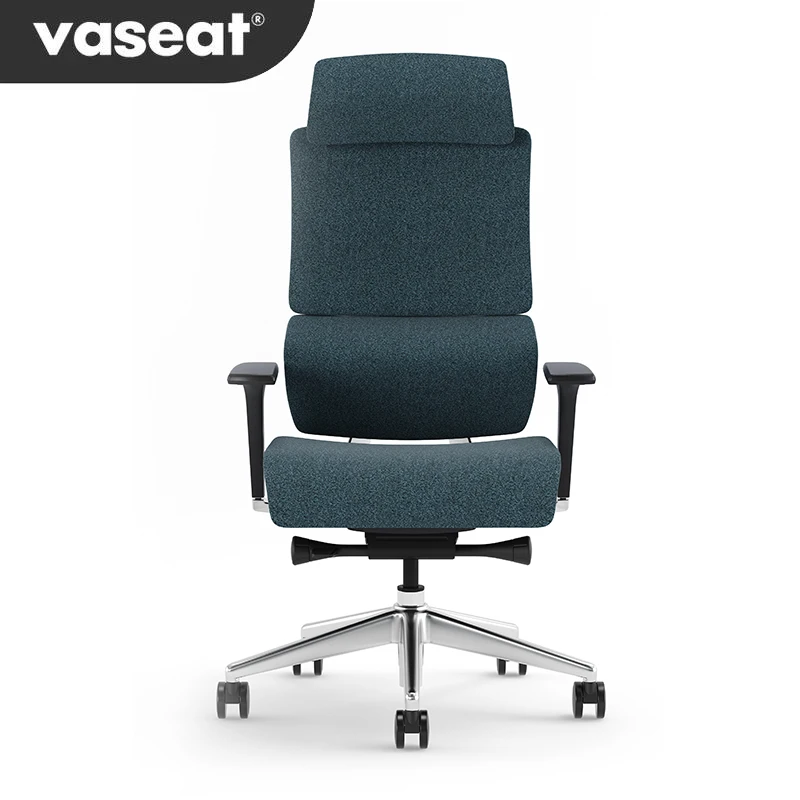 Office Chairs For Staff, Ergonomic,Premium Modern Orthopedic Executive Office Chair Lumbar Support Adjustable Features Fabric Ba