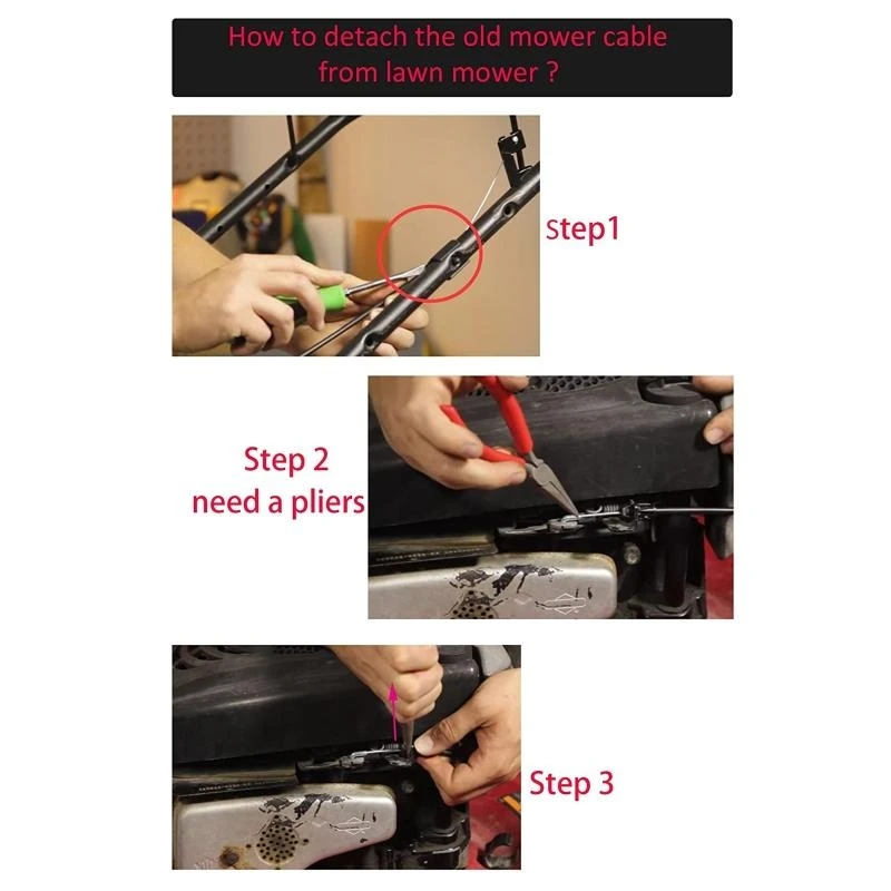 5asd Zone Control Cable 532183281 for Mower Eater Rotary Lawn Mower Easy to Operate