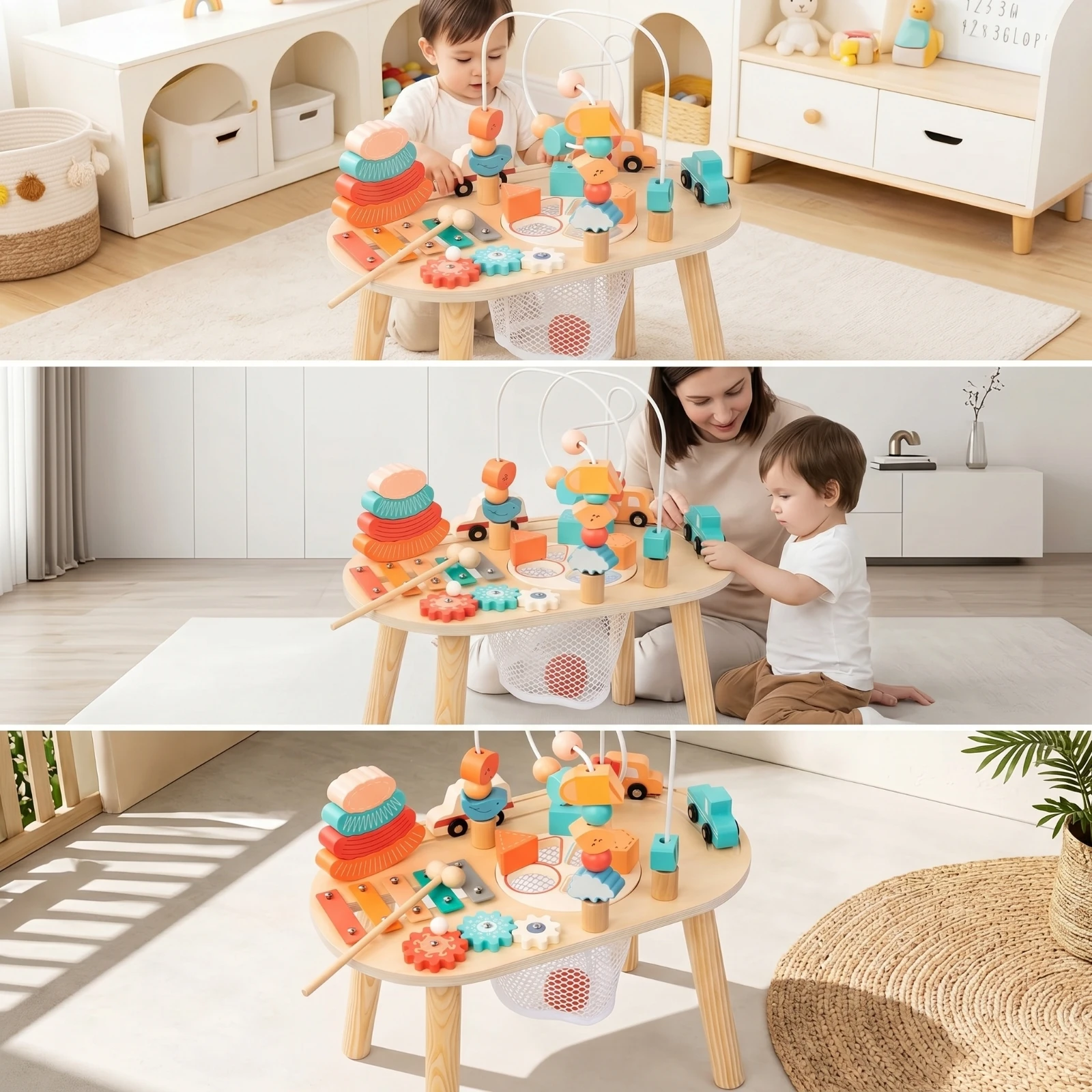 wooden-activity-table-with-bead-maze-multifunction-sensory-table-with-xylophone-child-centered-learning-toy-interactive