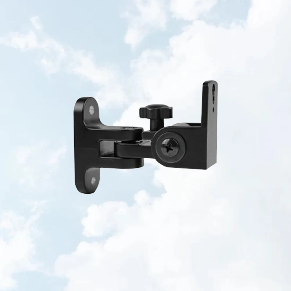 

Zinc Alloy Wall Mount Bracket For Speakers 180 Degree Rotation 15Kg Capacity Satellite Speaker Holder Stand Black Speaker Wall