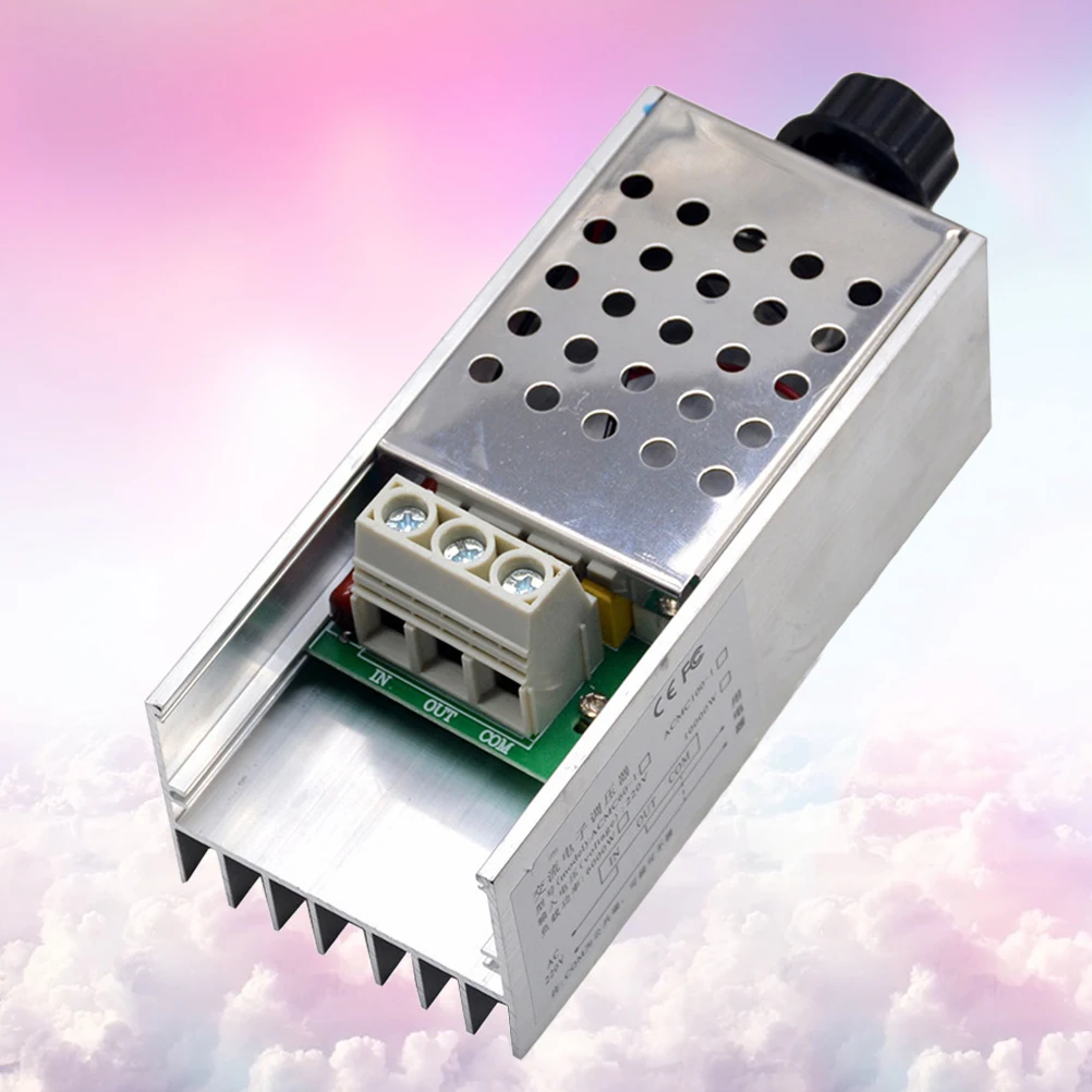 

Voltage Regulator 10000W Dimming Motor Controller Electronic Governor Home Appliance Lamp Voltage Temperature Control