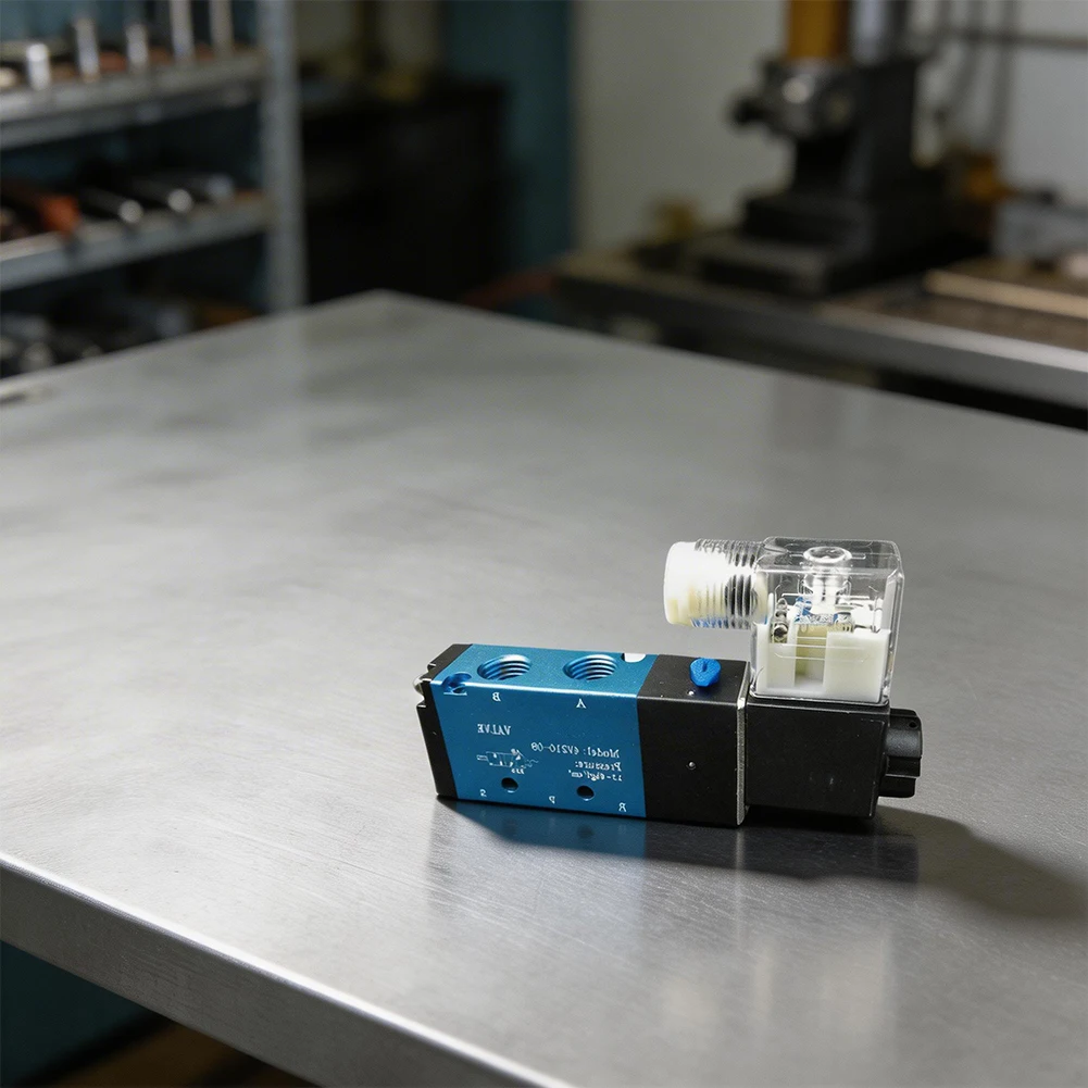 Pneumatic Valve Solenoid Valve Pilot-operated Mechanism Smooth Switching Reliable Air Flow Directional Control Valve