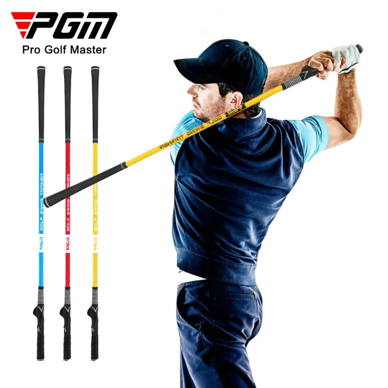 PGM Golf Swing Trainer Stick Double Handle Practice Rod Grip Tempo Warm Up Aid Beginner Golf Training Tool HL004