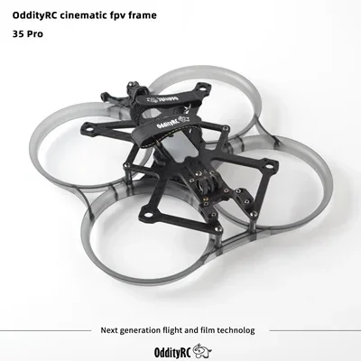 OddityRC XI35 3.5inch Inverted Rack Frame 152mm Wheelbase With Injection Protection Ring For RC FPV 3.5inch Propeller Drones