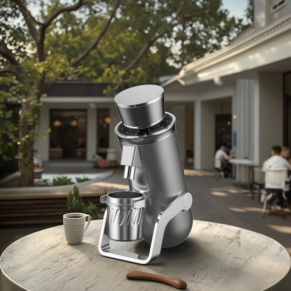 

Zilong Specialty Coffee Grinder Professional Electric Coffee Grinder Portable Aluminum Alloy Corn Premium Coffe Grinder