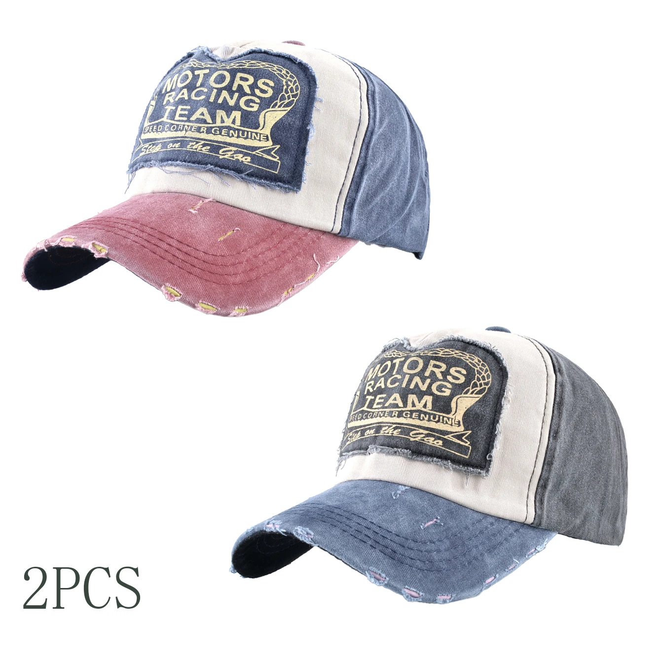 Vintage Washed Denim Baseball Cap For Men And Women Snapback Trucker Hat With Letter Patch Spring Autumn Unisex Hip Hop Cap image 6