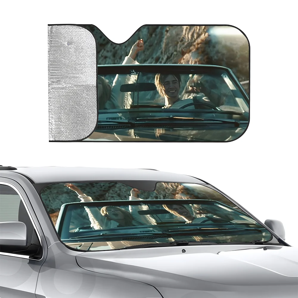 

T-TaylorRS Singer-S-SwiftS Автомобиль SunSha Трехслойная изоляция Переднее лобовое стекло автомобиля Sun Sha Блоки на присоске УФ-лучи Солнце