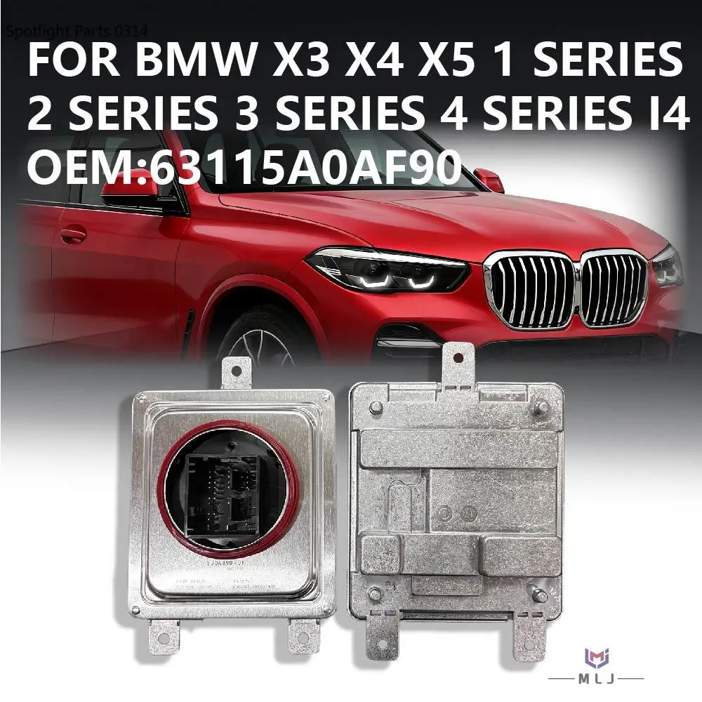 For BMW X3 X4 X5 1 2 3 4 Series I4 G01 G05 G08 G20 G29 G26 G22 Low-Spec 63115A0AF90 LED Angel Eye DRL Ballast Control Module