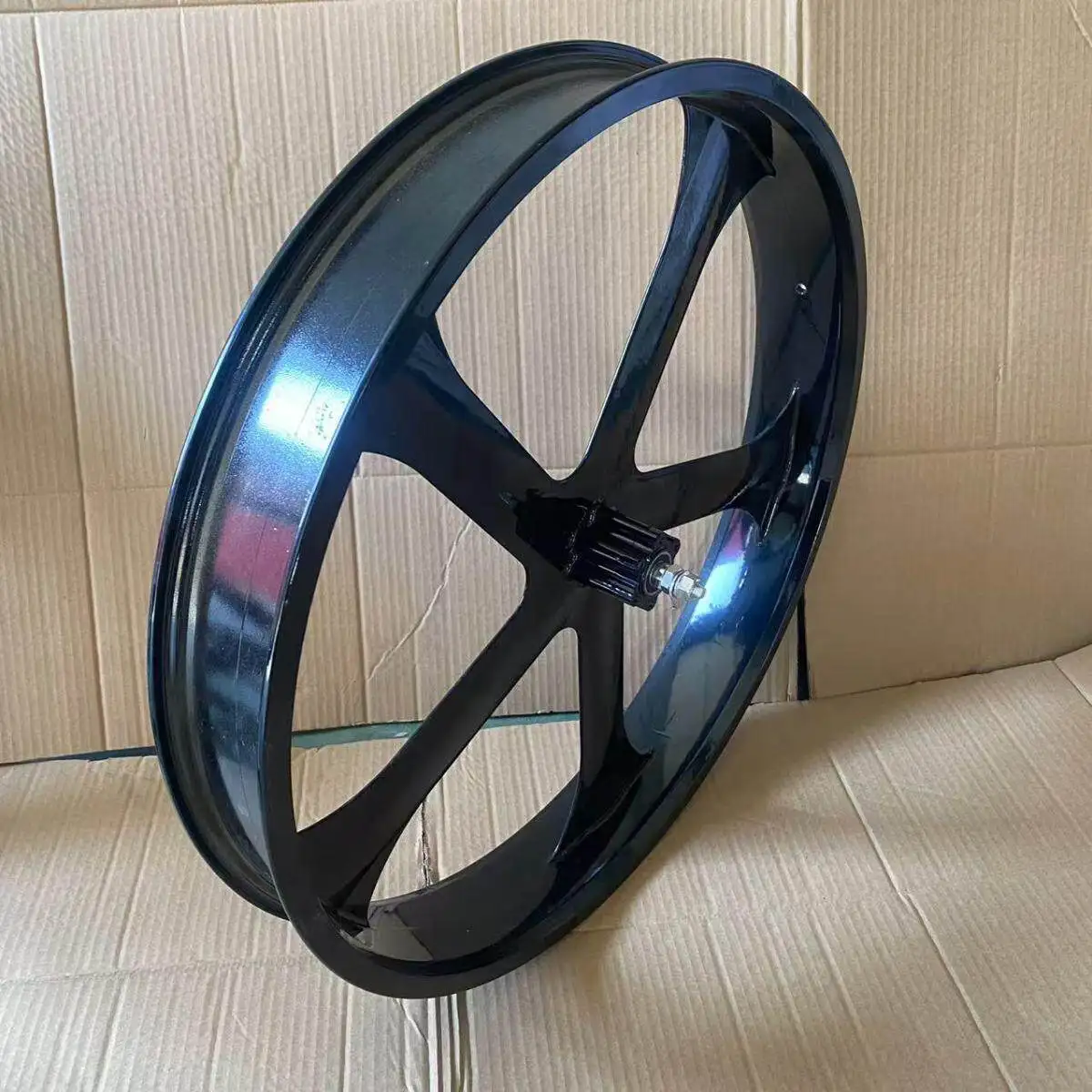 26 in beach bicycle wheel hub snow road steel rim aluminum alloy integrated wheel variable speed front and rear wheels