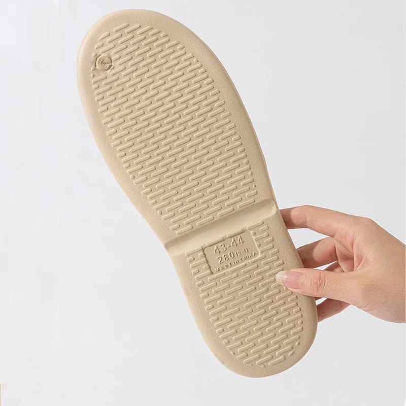 شباشب EVA ناعمة قابلة للطي للنساء، صنادل تدليك الحمام الداخلي المحمولة للسفر للجنسين، شرائح منزلية مسطحة سريعة الجفاف وغير قابلة للانزلاق