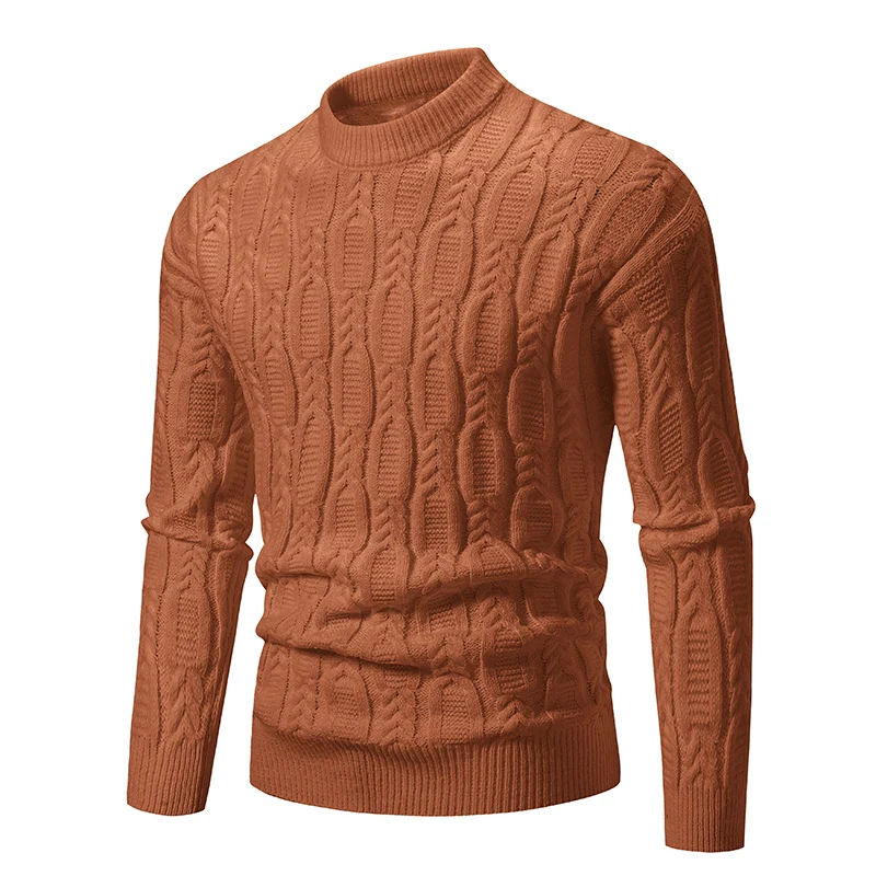Autunno Inverno Uomo O-Collo Maglione lavorato a maglia Moda Vitalità giovanile Maglieria Pullover Uomo Caldo Casual Coppia Pullover Maglioni