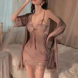 Camicia da notte Sexy da donna con bretelle camicia da notte senza schienale divisa da notte Lingerie camicia da notte Sleep Tops pigiama in raso