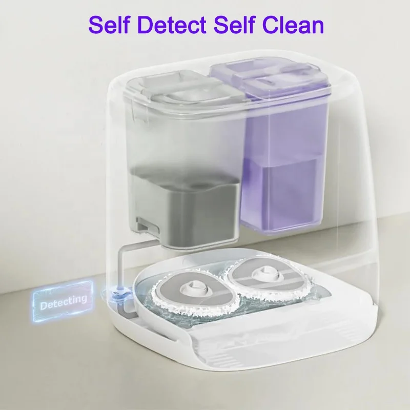 Household Self-Clean Robot Vacuums Wireless Wet and Dry or Sweeping Mop Vacuum Cleaner
